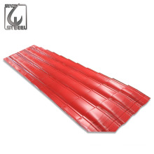 25um RAL Color Coated Roofing  Pre Painted Corrugated Sheet PPGI